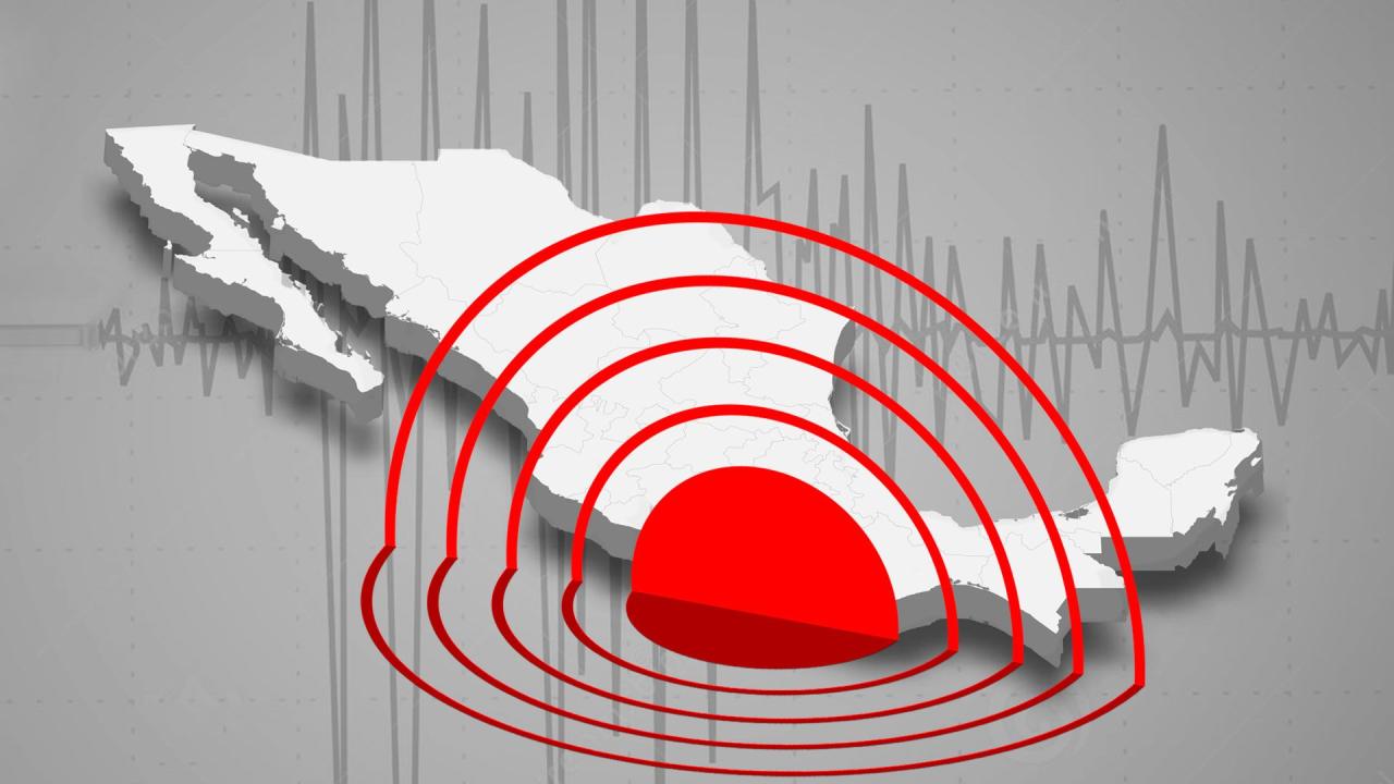 Temblor en México