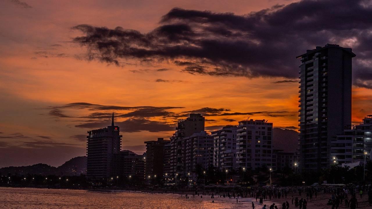 Atardecer en Acapulco