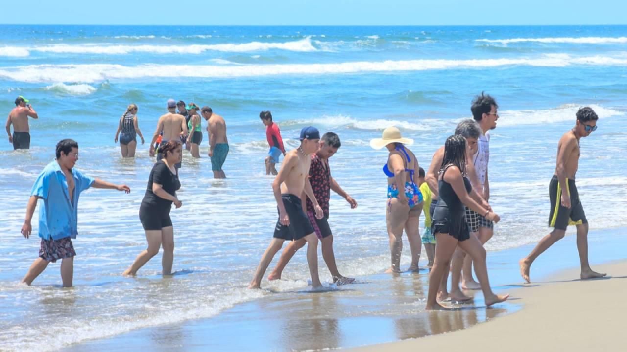 Turistas en Acapulco