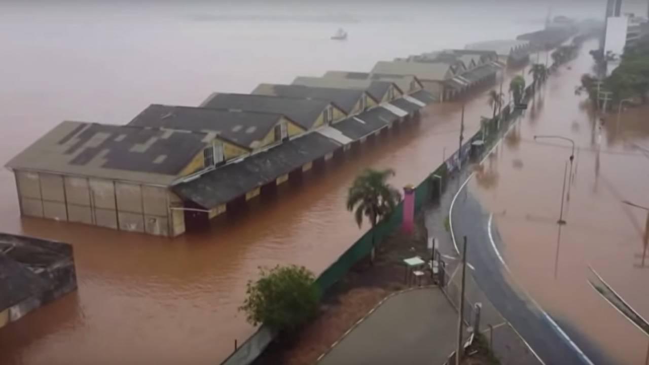 Inundaciones en Brasil