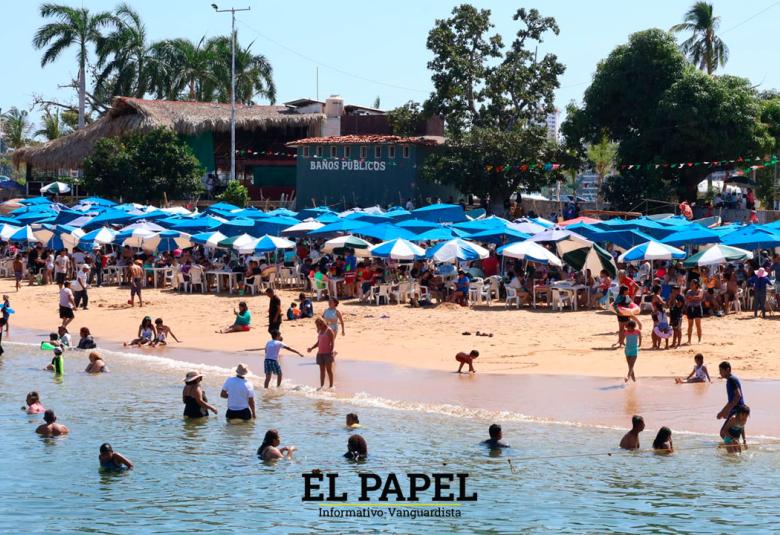 Turistas en Acapulco