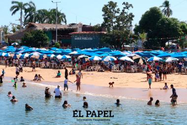 Turistas en Acapulco